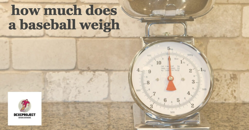 how much does a baseball weigh