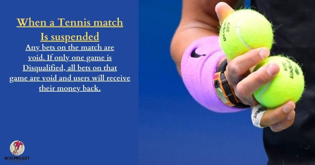 What Does Suspended Mean in Tennis